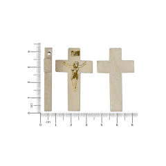 Imagen de Cruz de Madera Cruz con Cristo Grande 26 x 42 mm