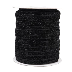 Cinta de Terciopelo con Lurex 1 cm - comprar online