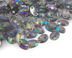 Gemas Tornasoladas Oval 7x10 mm x 100/500 unidades en internet