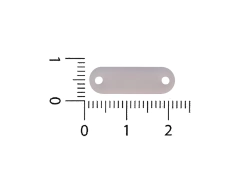 Conectores Acrilicos 2 cm x 100 unidades (mod.c) - tienda online