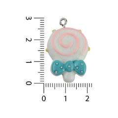 Dijes de Resina Paleta Blanca - comprar online