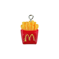 Dijes de Resina Papas Fritas