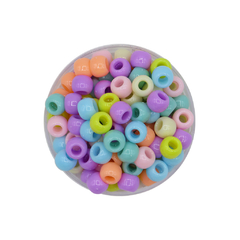 Cuenta Plastica pase ancho 9 mm x 25 gr