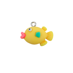 Dije de Resina Pez Amarillo