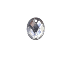 Gemas Para Coser Facetadas Oval 18x25 mm x 50/250 unidades - ALMACEN DE ARMADO