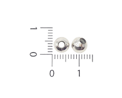 Bolitas de Metal Plateada 6 mm - comprar online