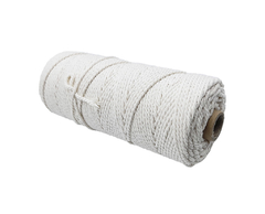 Cordon de Algodón Natural 2mm x 100mt