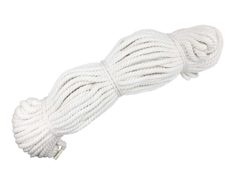 Cordon de Algodón Natural 8mm x 50mt