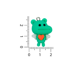 Dije de Resina Rana con Alas - comprar online