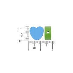 Madera de Formas corazon 1.3 CM en internet