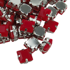 Gemas Engarzada Opaca Cuadrada 8x8 mm - tienda online