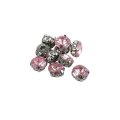 Gemas Engarzada Traslucida Redonda 10 mm en internet