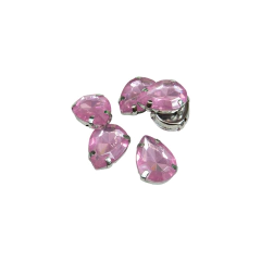 Gemas Engarzada Opalina Gota 13x18 mm - tienda online