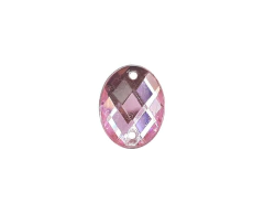 Imagen de Gemas Para Coser Facetadas Oval 10x14 mm