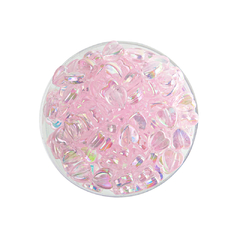 Corazon de Plastico Tornasolados
