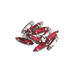 Gemas Engarzada Traslucida Semilla 4x15 mm