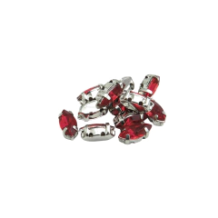 Gemas Engarzada Traslucida Semilla 4x8 mm - tienda online