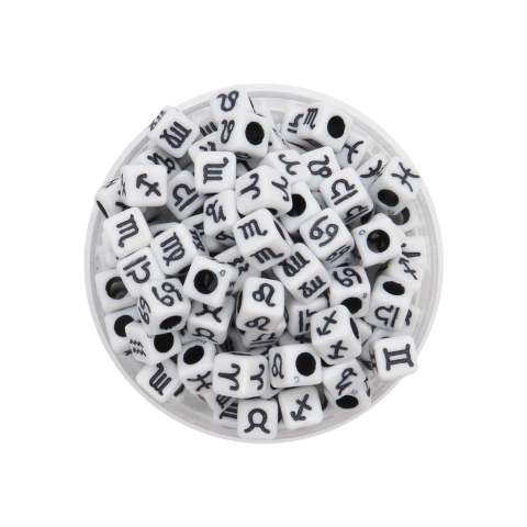 Plastico Cuadrado Signos Zodiaco 6MM