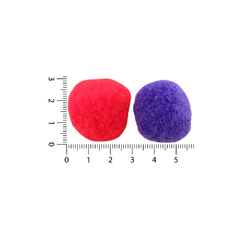 Pompones Sintéticos Surtidos 3 cm - comprar online