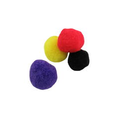 Pompones Sintéticos Surtidos 3 cm en internet