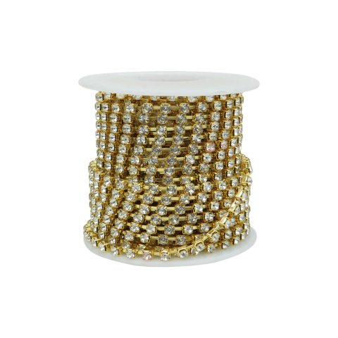 Strass Cristal SS14/C x 10 Yardas