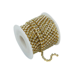 Strass Cristal SS14/D x 10 Yardas - ALMACEN DE ARMADO