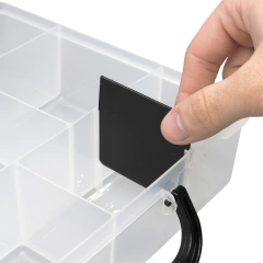 Maletin Organizador 11 Divisiones Negra - comprar online