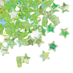 Estrellas de Plastico Tornasoladas - comprar online
