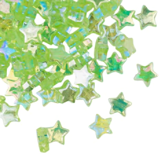 Estrellas de Plastico Tornasoladas - ALMACEN DE ARMADO