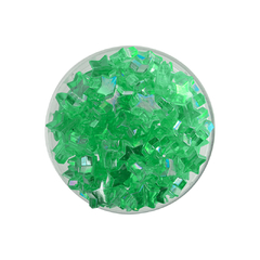 Estrellas de Plastico Tornasoladas
