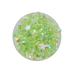 Estrellas de Plastico Tornasoladas