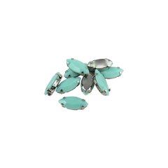 Gemas Engarzada Opaca Semilla 07x15 mm