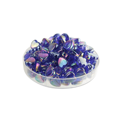 Corazon de Plastico Tornasolados