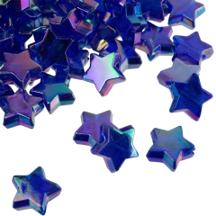 Estrellas de Plastico Tornasoladas - ALMACEN DE ARMADO