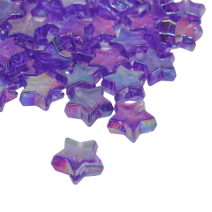 Imagen de Estrellas de Plastico Tornasoladas