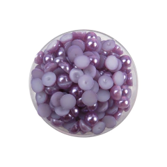Media Perla de Plástico de Colores 8 mm - tienda online