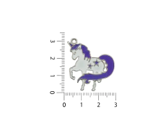 Unicornio con Estrellas Esmaltado x 5 unidades - comprar online