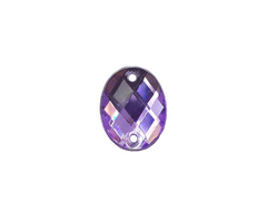 Gemas Para Coser Facetadas Oval 13x18 mm x 100/250 unidades - comprar online