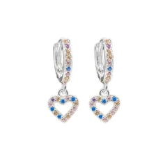 ARO1726 AROS HUGGIES PLATA 925