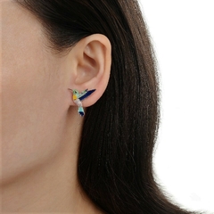 ARO1723 AROS PASANTES PLATA 925 - Espíritu Joyas Mayorista