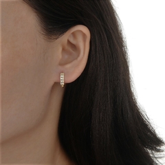 ARO1710 AROS HUGGIES PLATA 925 - comprar online