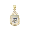 DJ728 DIJE LOGO AFA PLATA 925