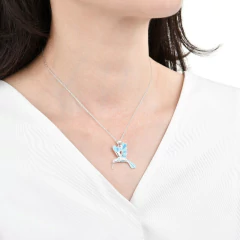 Imagen de DJ766 DIJE COLIBRI PLATA 925