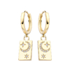 ARO1267 AROS HUGGIES PLATA 925
