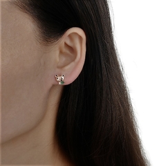 Imagen de ARO1272 AROS PASANTES PLATA 925