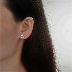 ARO1275 AROS PASANTES PLATA 925 - Espíritu Joyas Mayorista