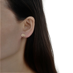 ARO1253 AROS PASANTES PLATA 925 - Espíritu Joyas Mayorista