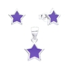 ARO1686 SET/AROS PASANTE DIJE PLATA 925