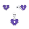 ARO1690 SET/AROS PASANTE DIJE PLATA 925