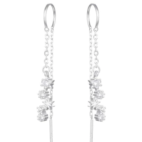 ARO1427 AROS PASANTES PLATA 925